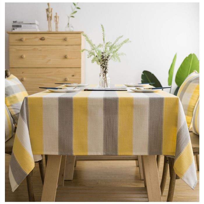 Customed 100% Cotton Fabric Table Cloth