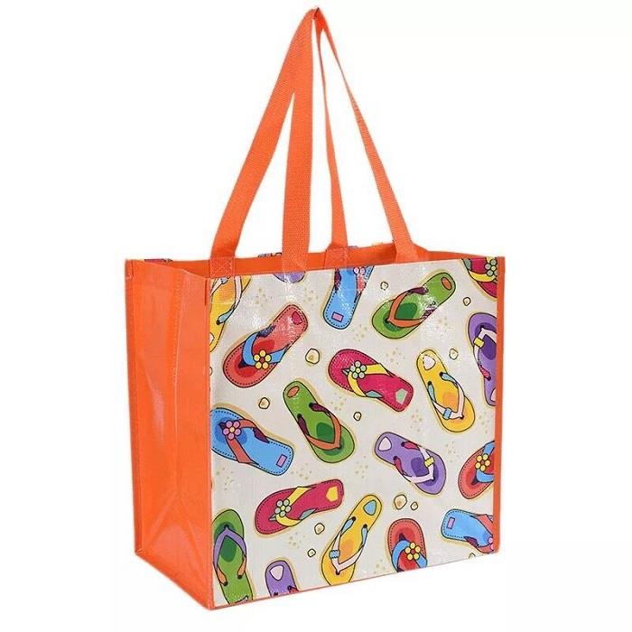 Supermarket Color PP Non-Woven Fabric Ultrasonic Heat Sealing Bag