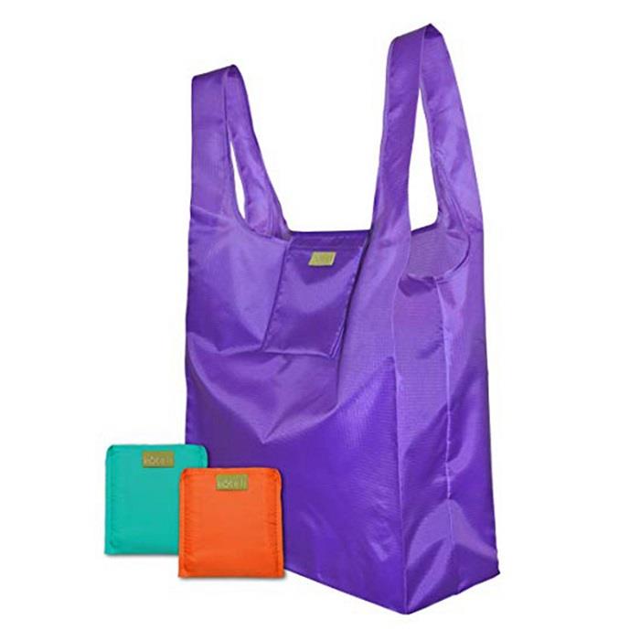 徽标印刷的非编织材料购物袋卡通袋，用于回收袋