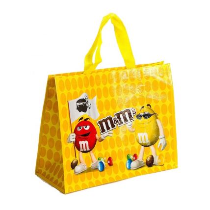 Reusable Christmas Tote Gift Bag Qualified Factory Supply Packaging Tote Laminated PP Woven Bag