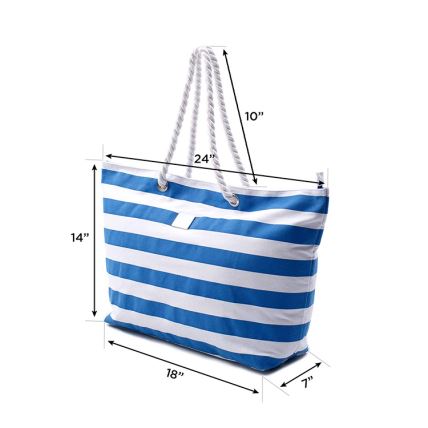 Distributor Promotional Leisure Hand Handle Totes Canvas Beach Bag for Women