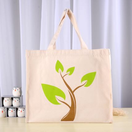 Promotional Newest Silkscreen Printing Canvas Cotton Bag/Hand Bag