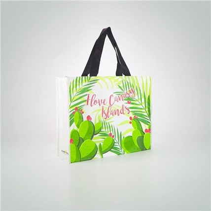 可重复使用的购物袋可折叠可爱的动物图案可折叠的购物袋旅游沙滩袋