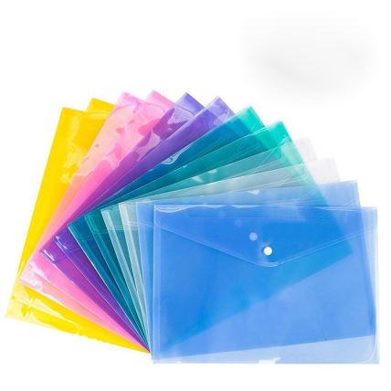 自定义打印A5透明塑料Snap文件夹