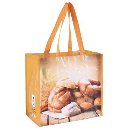 China Wholesale Plastic Colorful Print 10kg 25kg PP Woven Packing Rice Bag