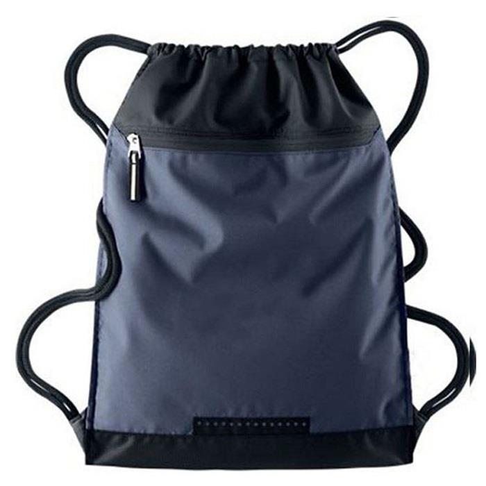 New Products Nylon Drawstring Basketball Backpack Outdoor Sports Gym Bag